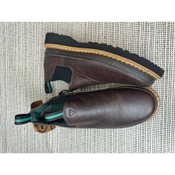 Georgia Giant Men's Georgia Giant Romeo Soft Toe Work Shoe Soggy Brown - GR262 C - Picture 4 of 11